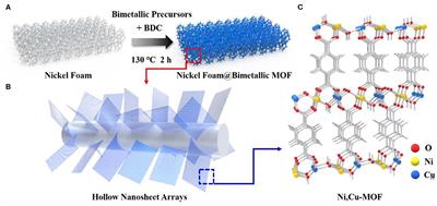 Frontiers Transition Bimetal Based Mof Nanosheets For Robust Aqueous